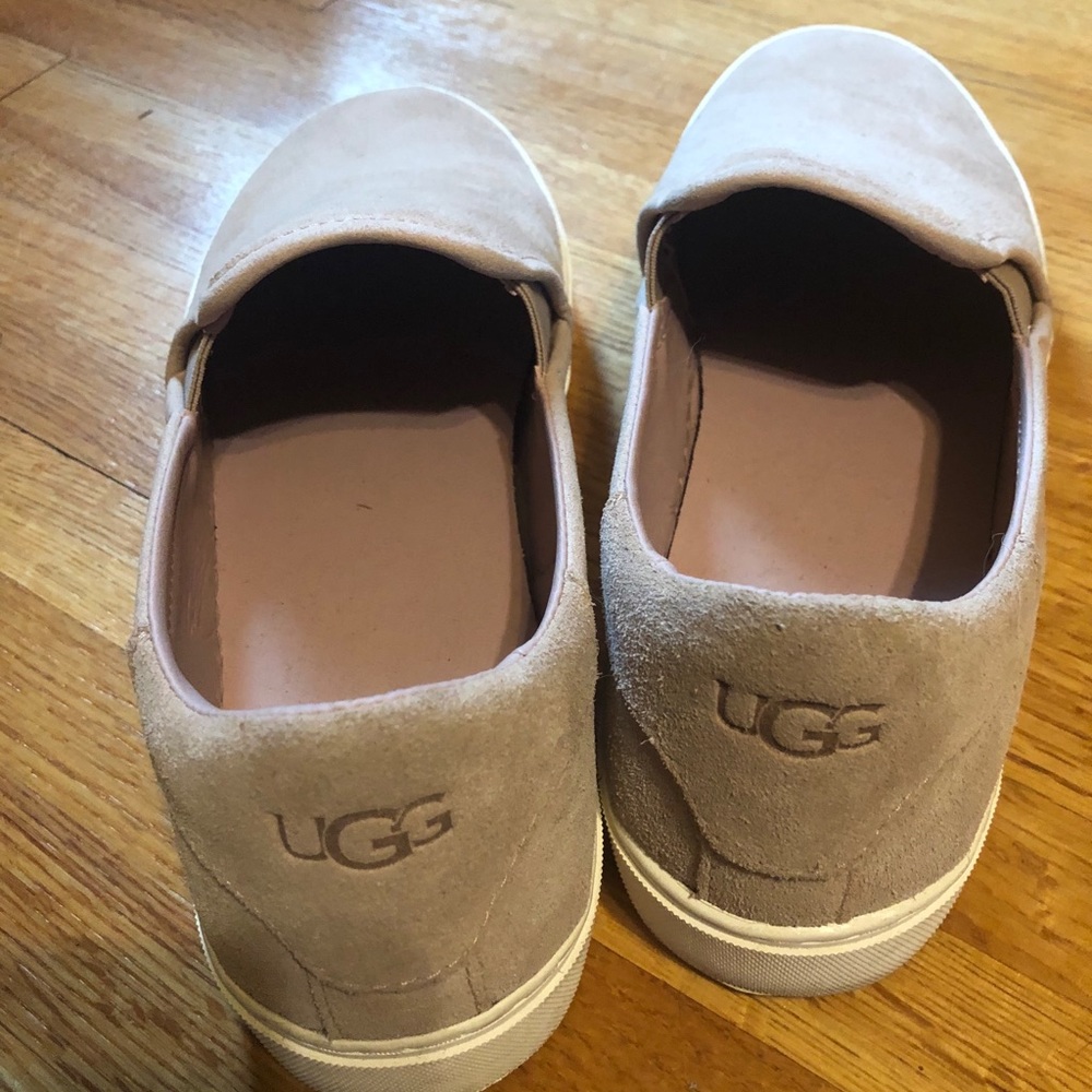 Pink UGG slip ons size 11